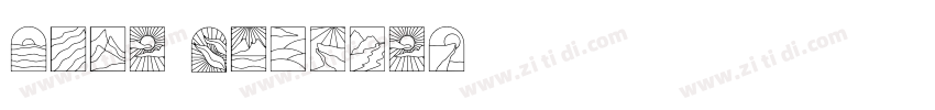 Love Nature字体转换